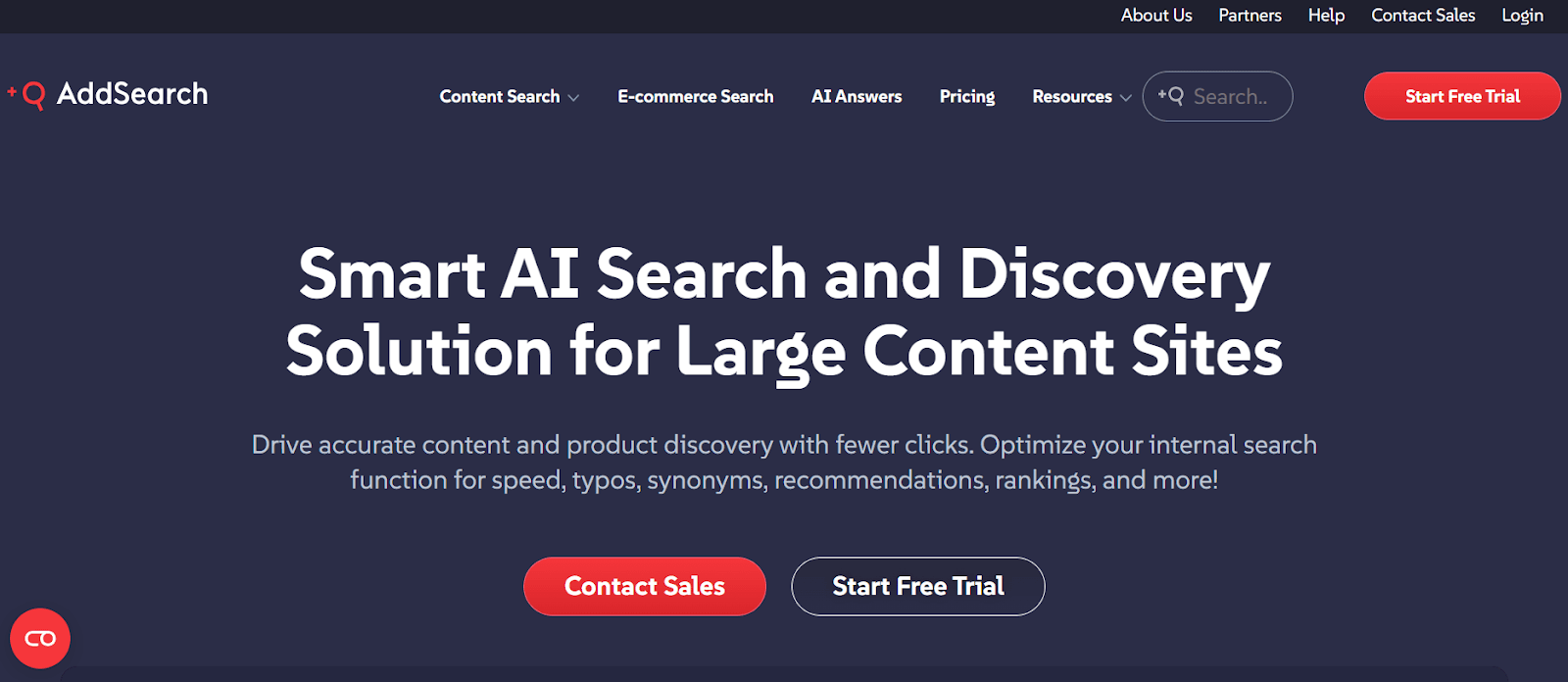 AddSearch homepage.png