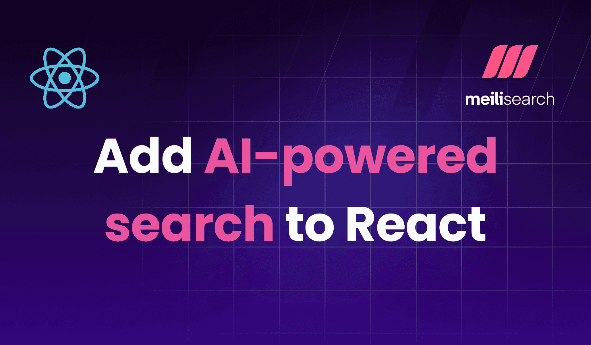 How to add AI-powered search to a React app